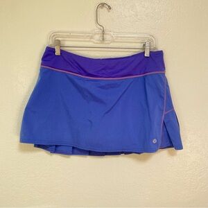 Lululemon Wet Dry Warm Skirt Women’s 8 Purple